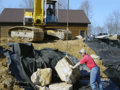 lawn grading